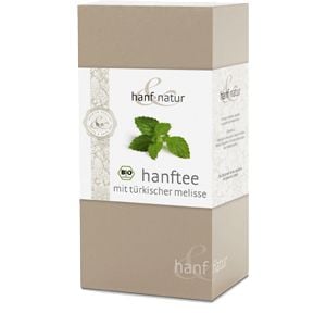 Organic hemp tea with Turkish lemon balm - Hanf &amp; Natur - 40g